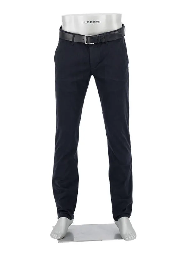 ALBERTO Gabardine, Lou, Regular Fit, Baumwoll-Stretch, schwarz^ Hosen
