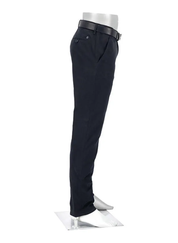ALBERTO Gabardine, Lou, Regular Fit, Baumwoll-Stretch, schwarz^ Hosen