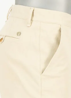ALBERTO Gabardine, Lou, Regular Fit, Baumwoll-Stretch, ecru^ Chino|Alles Weiss