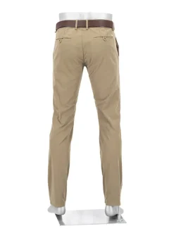 ALBERTO Gabardine, Lou, Regular Fit, Baumwoll-Stretch, dunkelbeige^ Chino|Hosen