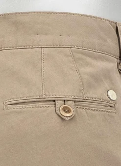 ALBERTO Gabardine, Lou, Regular Fit, Baumwoll-Stretch, dunkelbeige^ Chino|Hosen