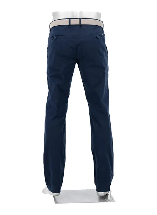 ALBERTO Gabardine, Lou, Regular Fit, Baumwoll-Stretch, navy^ Chino|Hosen