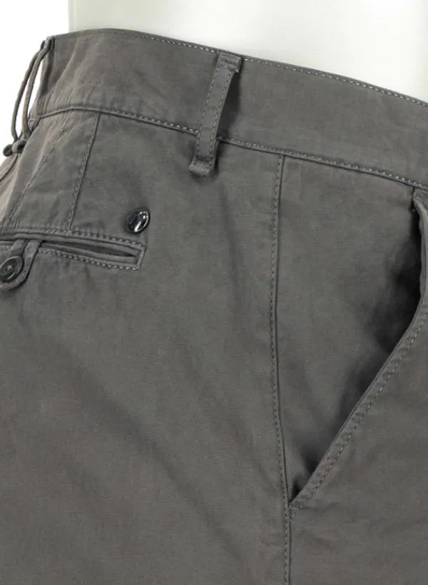 ALBERTO Gabardine, Lou, Regular Fit, Baumwoll-Stretch, dunkelgrau^ Chino|Hosen