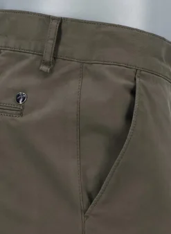 ALBERTO Gabardine, Lou, Regular Fit, Baumwoll-Stretch, braun^ Chino|Hosen