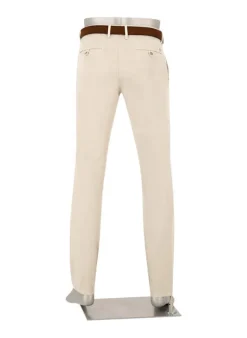 ALBERTO Gabardine, Lou, Regular Fit, Baumwoll-Stretch, kitt^ Hosen|Chino