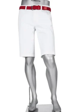 ALBERTO Golfbermudas Master, Modern Fit, 3xDry Cooler, weiß^ Alles Weiss|Hosen