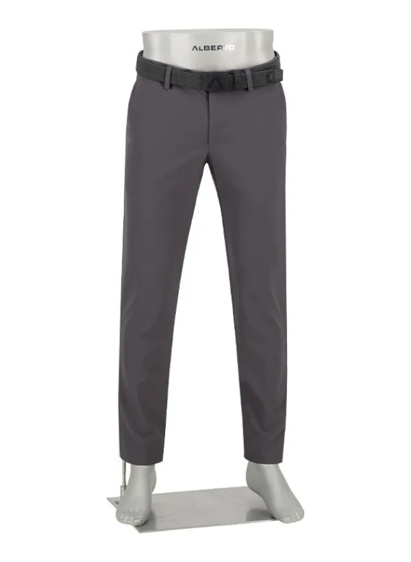 ALBERTO Golfhose Diver, Tapered Fit, Performence Stretch, dunkelgrau^ Hosen|Hosen