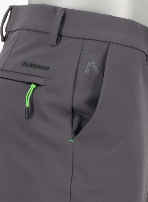 ALBERTO Golfhose Diver, Tapered Fit, Performence Stretch, dunkelgrau^ Hosen|Hosen