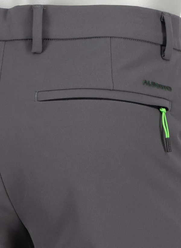 ALBERTO Golfhose Diver, Tapered Fit, Performence Stretch, dunkelgrau^ Hosen|Hosen