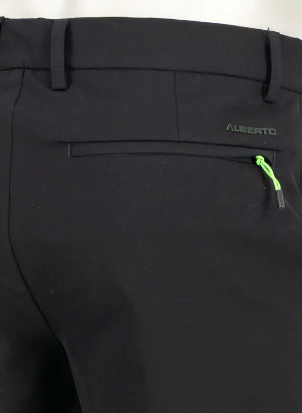 ALBERTO Golfhose Diver, Tapered Fit, Performence Stretch, schwarz^ Hosen|Hosen