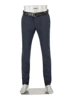 ALBERTO Golfhose Ian, Slim Fit, Revolutional®, dunkelblau gemustert^ Hosen|Hosen