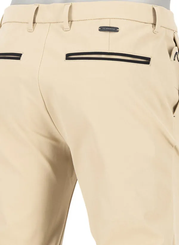 ALBERTO Golfhose Ian, Slim Fit, 3xDry®Cooler, beige^ Hosen|Hosen