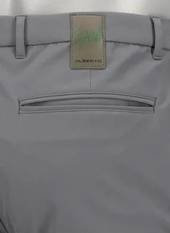 ALBERTO Golfhose Ian, Slim Fit, 3xDry®Cooler, zementgrau^ Hosen|Hosen