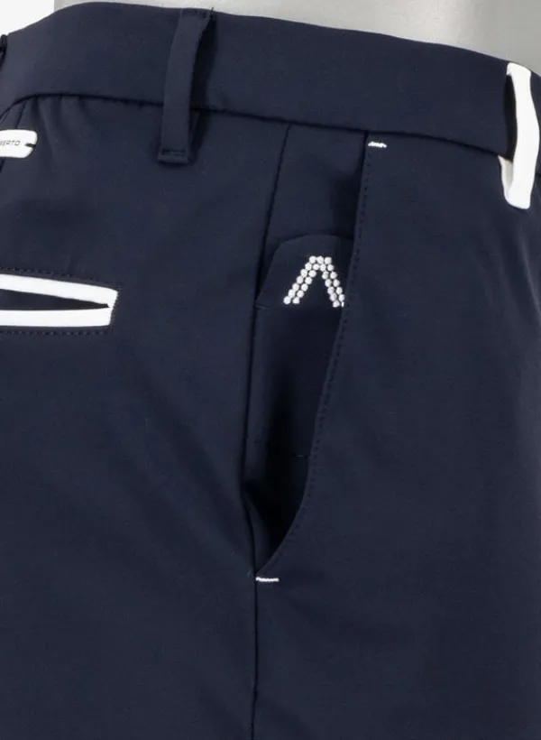 ALBERTO Golfhose Ian, Slim Fit, 3xDry®Cooler, nachtblau^ Hosen|Hosen