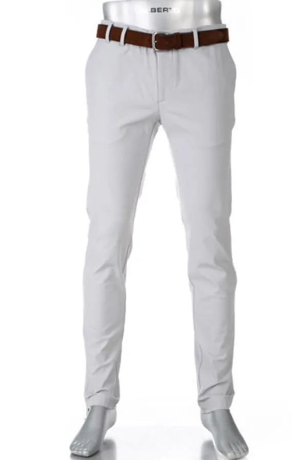 ALBERTO Golfhose Ian, Slim Fit, 3xDry®Cooler, mittelgrau^ Hosen|Hosen