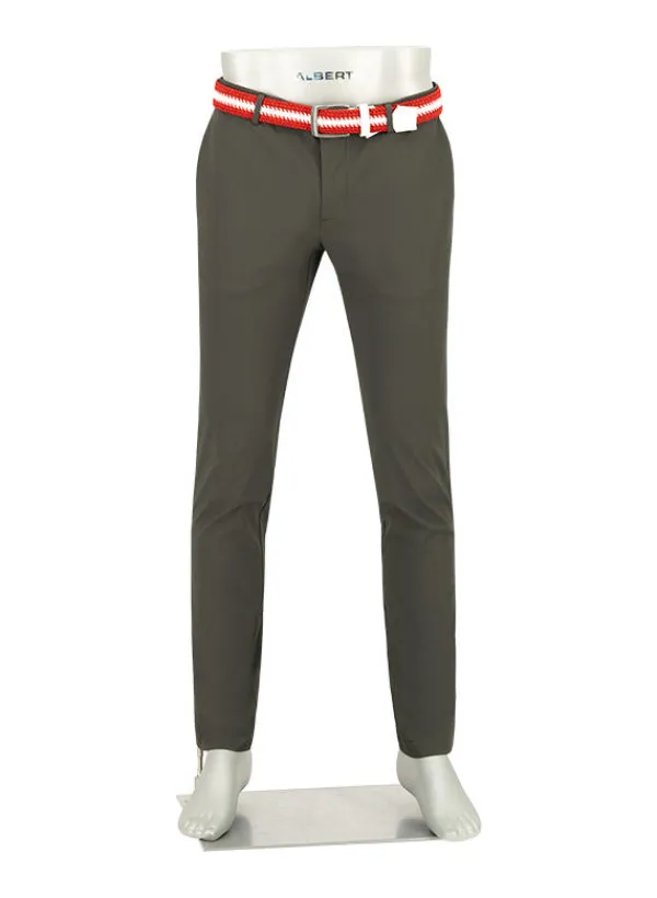 ALBERTO Golfhose Ian-Y, Slim Fit, Tech-Gabardine wasserabweisend, dunkelgrün^ Hosen|Hosen