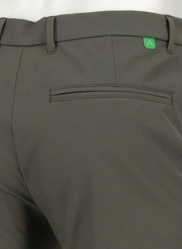 ALBERTO Golfhose Ian-Y, Slim Fit, Tech-Gabardine wasserabweisend, dunkelgrün^ Hosen|Hosen