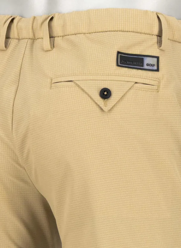 ALBERTO Golfhose Jump, Slim Fit, Mikrofaser wasserabweisend, beige^ Hosen|Hosen