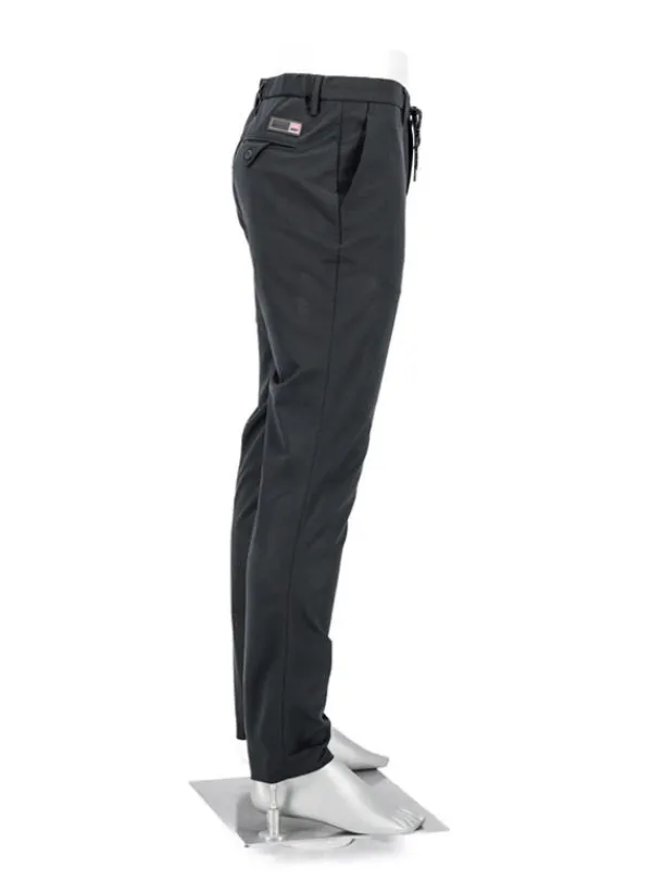 ALBERTO Golfhose Jump, Slim Fit, Mikrofaser wasserabweisend, schwarz^ Hosen|Hosen