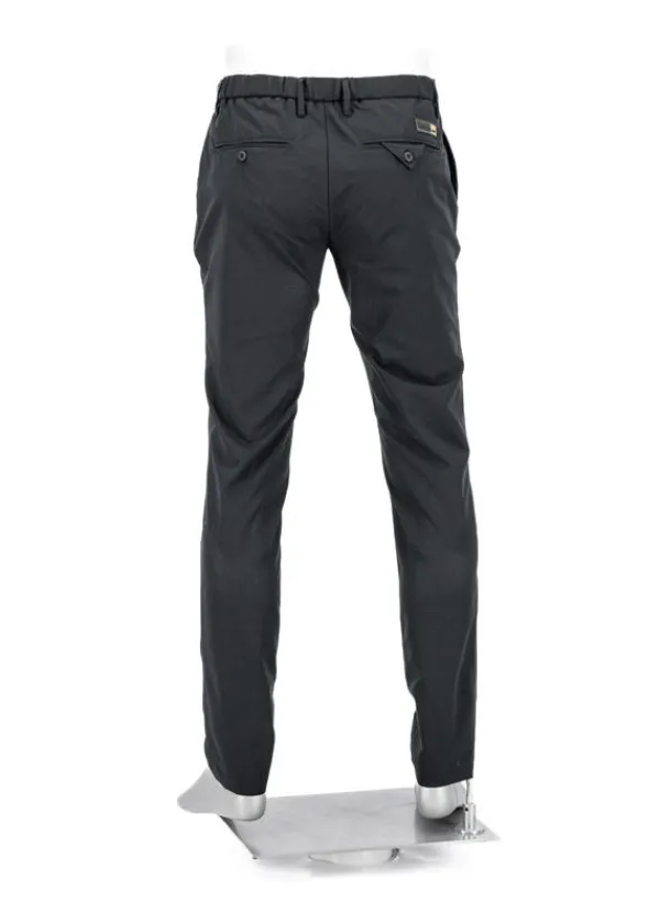 ALBERTO Golfhose Jump, Slim Fit, Mikrofaser wasserabweisend, schwarz^ Hosen|Hosen