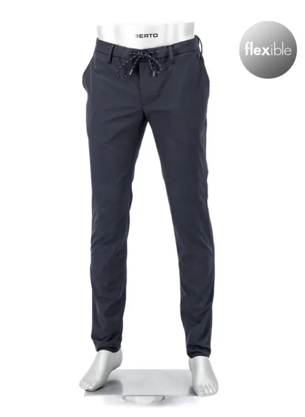 ALBERTO Golfhose Jump, Slim Fit, Mikrofaser wasserabweisend, navy^ Hosen|Hosen