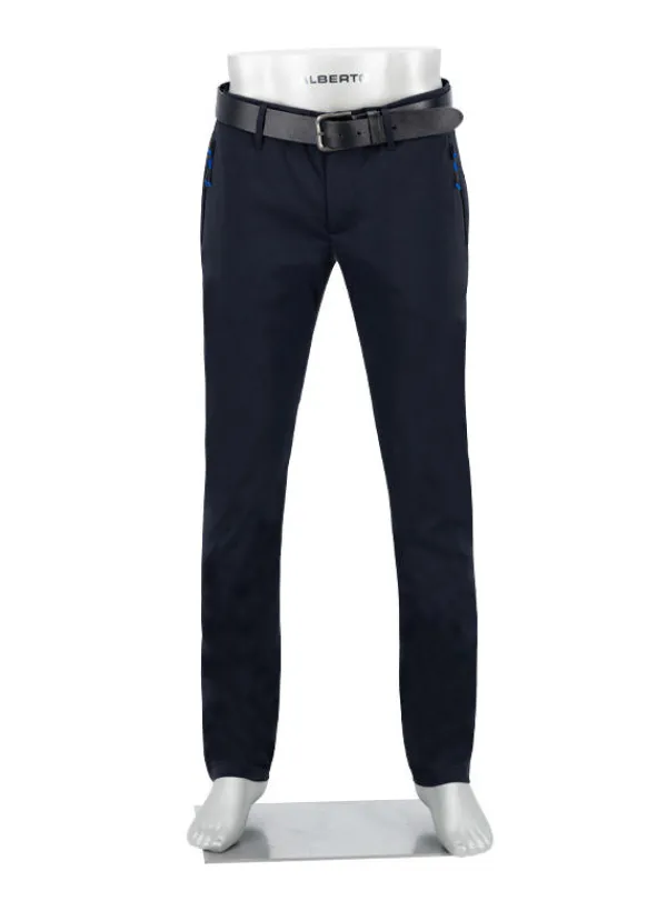 ALBERTO Golfhose Nick R&W, Regular Fit, Mikrofaser gefüttert, schwarz^ Hosen|Hosen