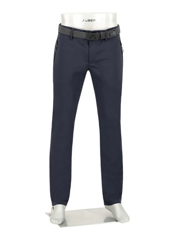 ALBERTO Golfhose Nick R&W, Regular Fit, Mikrofaser gefüttert, nachtblau^ Hosen|Hosen