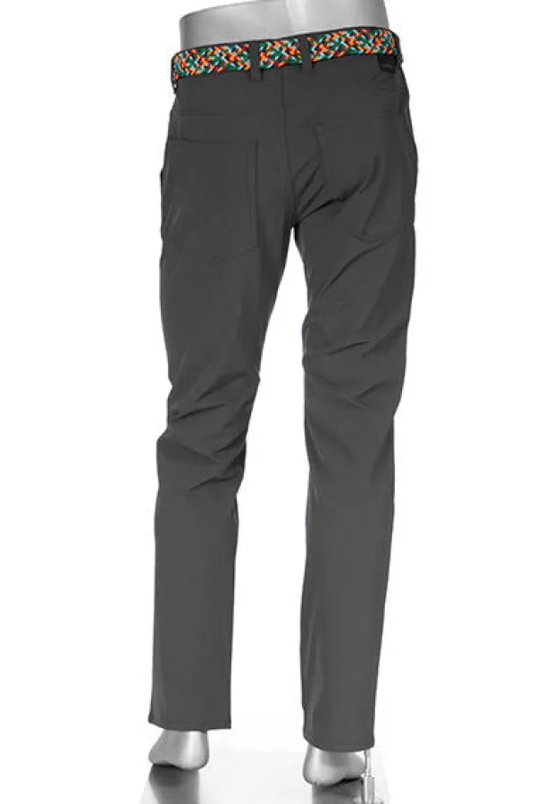 ALBERTO Golfhose Pro, Modern Fit, 3xDry® Cooler, schiefergrau^ Chino|Hosen