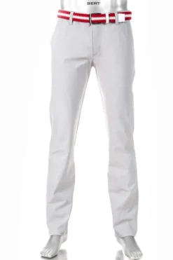 ALBERTO Golfhose Pro, Modern Fit, 3xDry® Cooler, mittelgrau^ Chino|Hosen