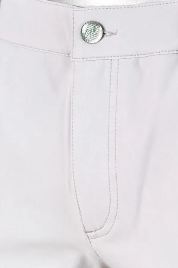 ALBERTO Golfhose Pro, Modern Fit, 3xDry® Cooler, mittelgrau^ Chino|Hosen