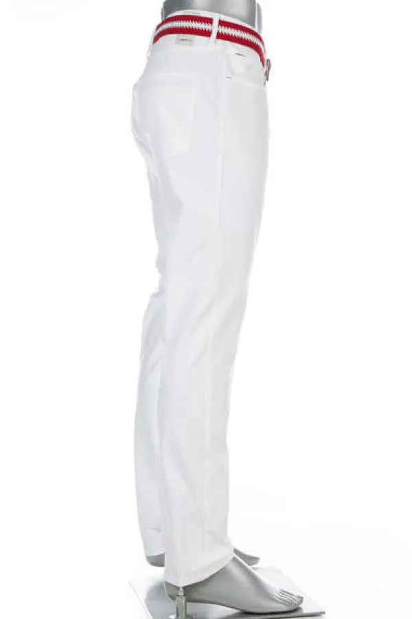 ALBERTO Golfhose Robin, 3xDry® Cooler, weiß^ Alles Weiss|Hosen