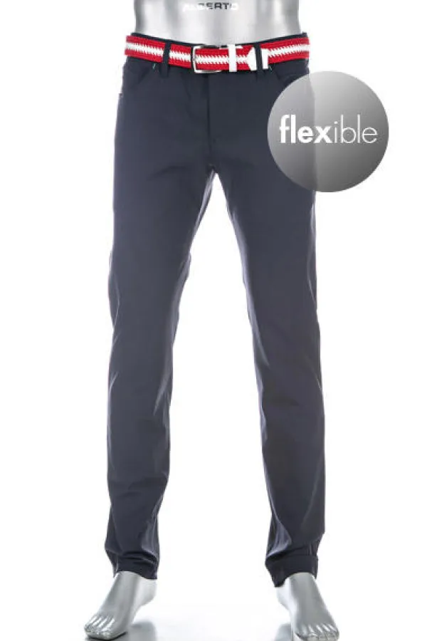 ALBERTO Golfhose Robin, 3xDry® Cooler, navy^ Hosen|Hosen