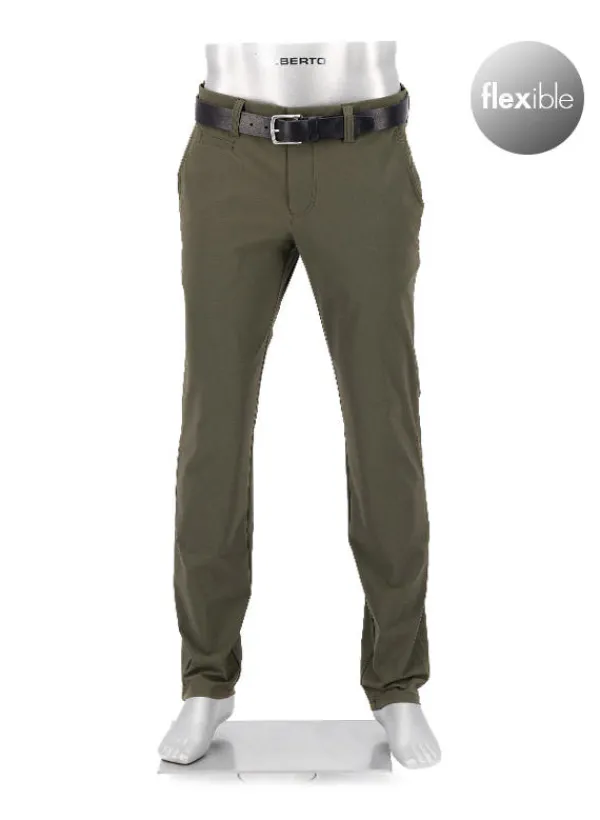 ALBERTO Golfhose Rookie, Regular Fit, Revolutional®, oliv^ Revolutional|Hosen