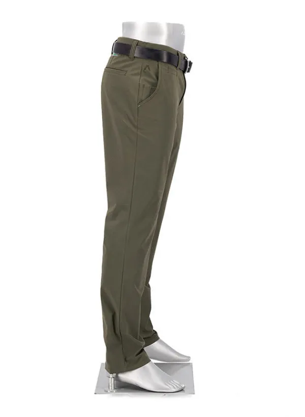 ALBERTO Golfhose Rookie, Regular Fit, Revolutional®, oliv^ Revolutional|Hosen