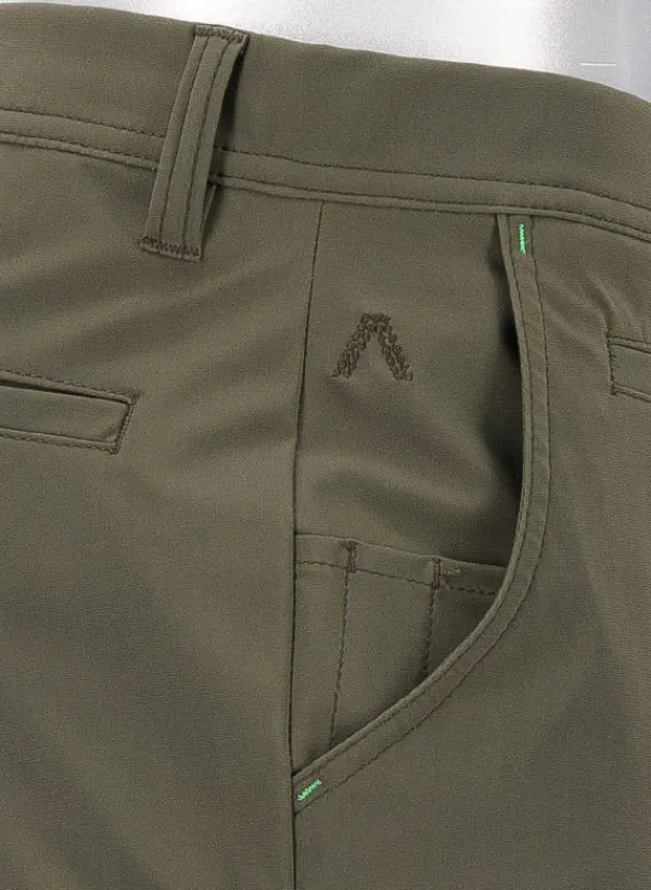 ALBERTO Golfhose Rookie, Regular Fit, Revolutional®, oliv^ Revolutional|Hosen