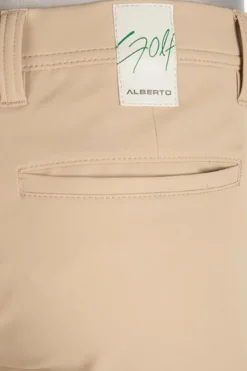 ALBERTO Golfhose Rookie, Regular Fit, 3xDry® Cooler, hellbeige^ Chino|Hosen