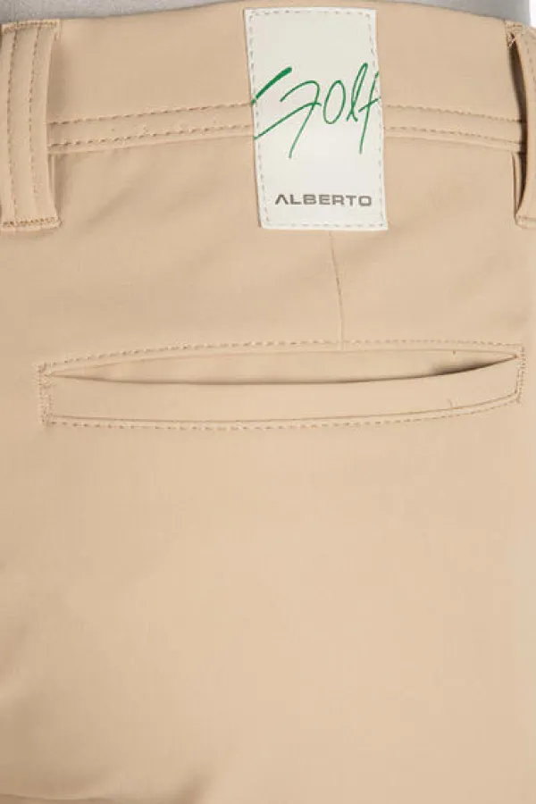 ALBERTO Golfhose Rookie, Regular Fit, 3xDry® Cooler, hellbeige^ Chino|Hosen