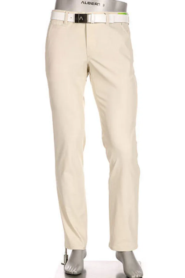 ALBERTO Golfhose Rookie, Regular Fit, 3xDry® Cooler, creme^ Chino|Hosen