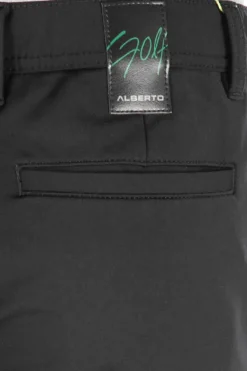 ALBERTO Golfhose Rookie, Regular Fit, Mikrofaser wasserabweisend, schwarz^ Hosen|Hosen