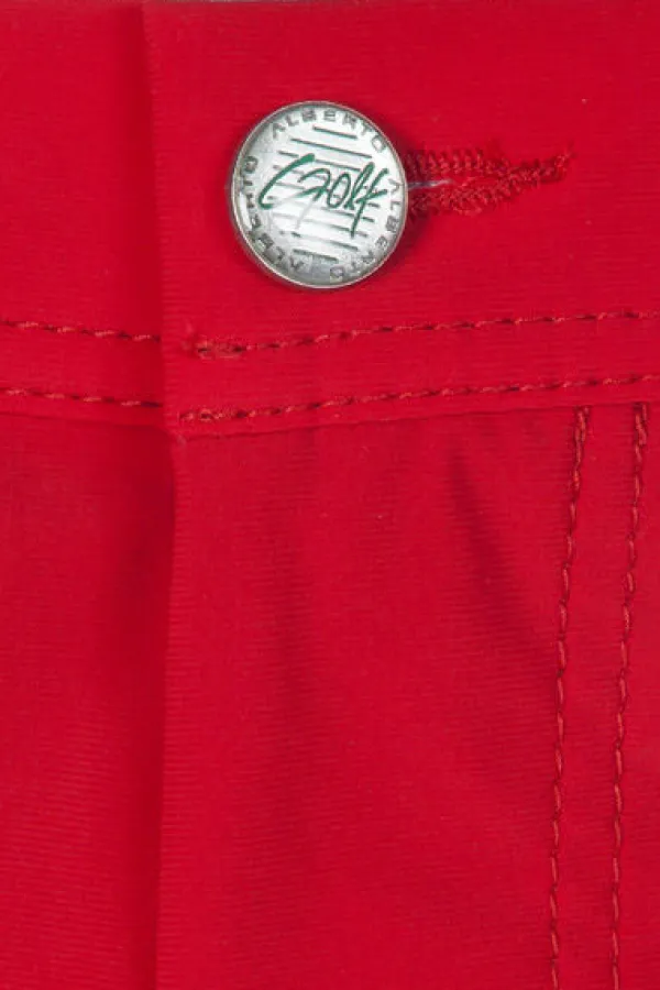 ALBERTO Golfhose Rookie, Regular Fit, Revolutional®, rot^ Hosen|Hosen