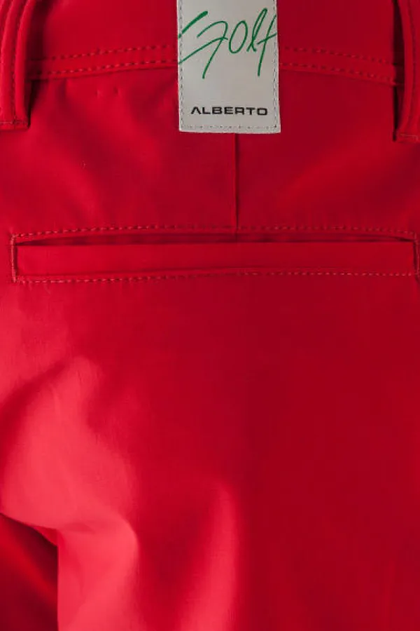 ALBERTO Golfhose Rookie, Regular Fit, Revolutional®, rot^ Hosen|Hosen