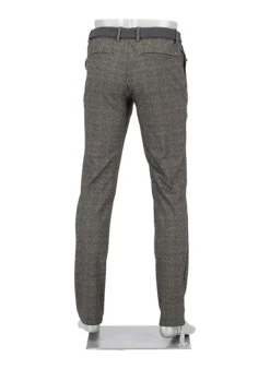 ALBERTO Golfhose Rookie, Regular Fit, Jersey, graubraun kariert^ Hosen|Hosen