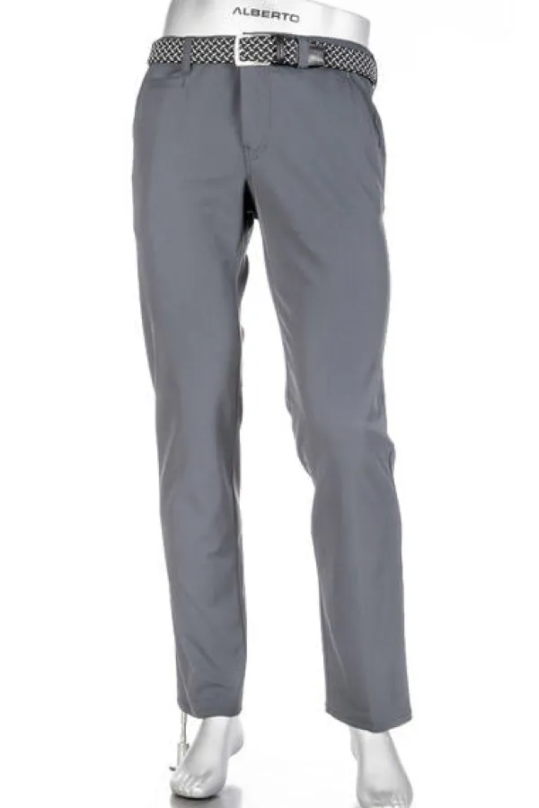 ALBERTO Golfhose Rookie, Regular Fit, 3xDry® Cooler, graublau^ Chino|Hosen