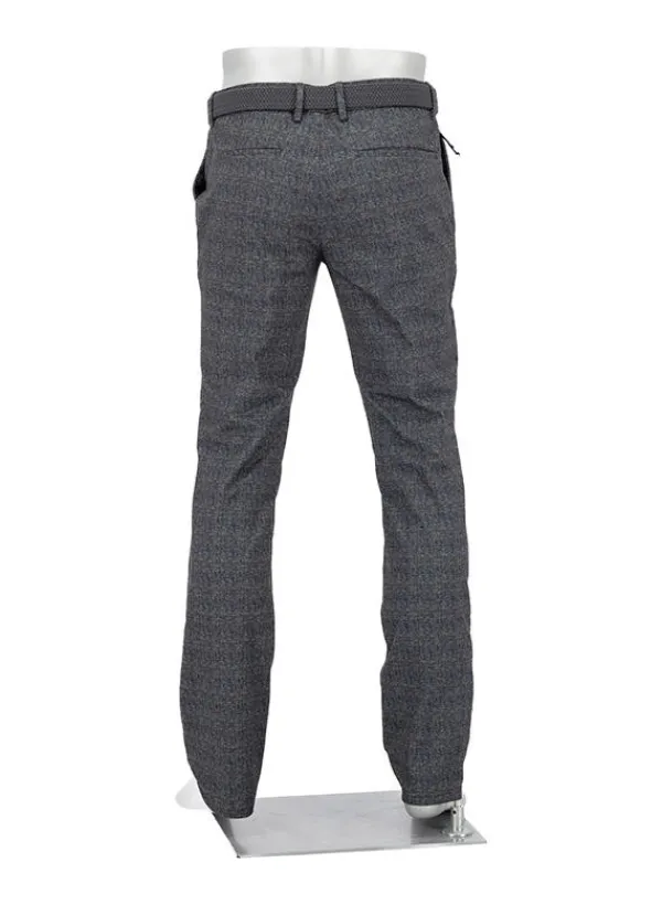 ALBERTO Golfhose Rookie, Regular Fit, Jersey, dunkelgrau kariert^ Hosen|Hosen