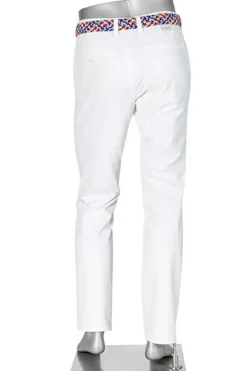 ALBERTO Golfhose Rookie, Regular Fit, 3xDry® Cooler, weiß^ Chino|Alles Weiss