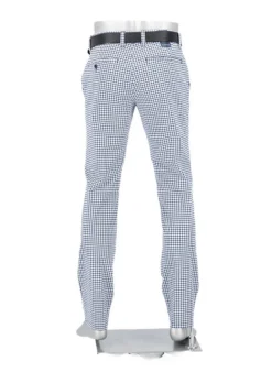 ALBERTO Golfhose Rookie, Regular Fit, Revolutional®, blau-weiß kariert^ Hosen|Hosen