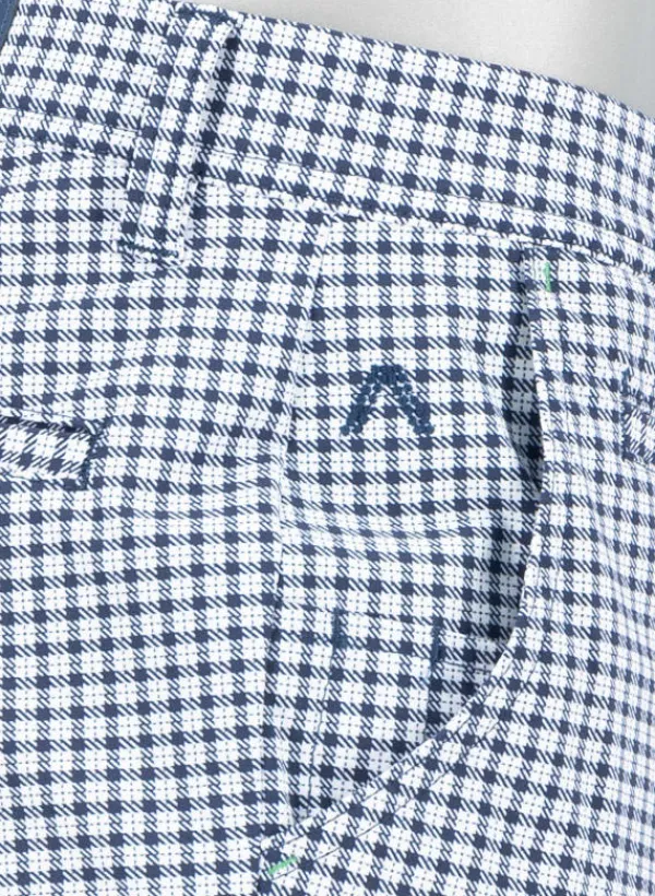 ALBERTO Golfhose Rookie, Regular Fit, Revolutional®, blau-weiß kariert^ Hosen|Hosen