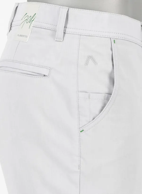 ALBERTO Golfshorts Earnie, Regular Fit, Ceramica®, hellgrau^ Hosen|Hosen