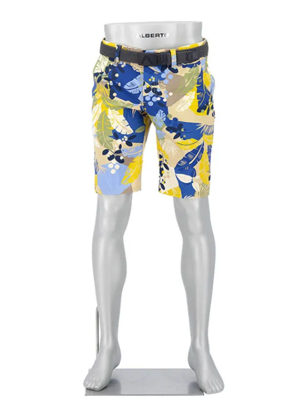 ALBERTO Golfshorts Earnie, Regular Fit, Jersey, multicolor gemustert^ Hosen|Hosen