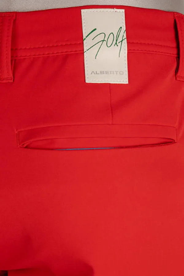 ALBERTO Golfshorts Earnie, Regular Fit, 3xDRY® Cooler, rot^ Hosen|Hosen